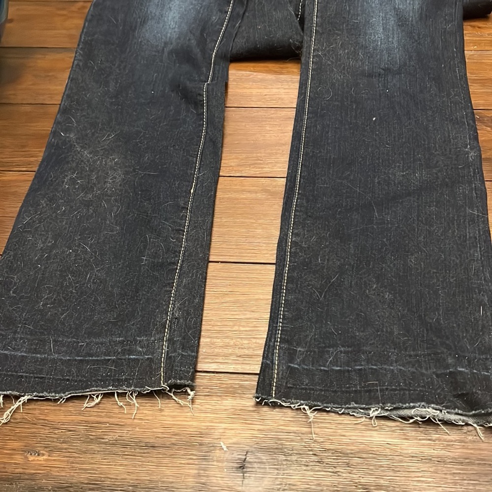 L & B Style LB639 Bohemian Boyfriend Jeans - Picture 6 of 7